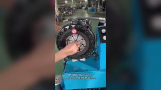 Máquina prensadora de mangueras hidráulicas de alta presión P32NC para mangueras flexibles