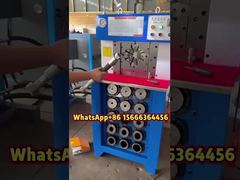 Máquina prensadora de mangueras hidráulicas ultradelgada